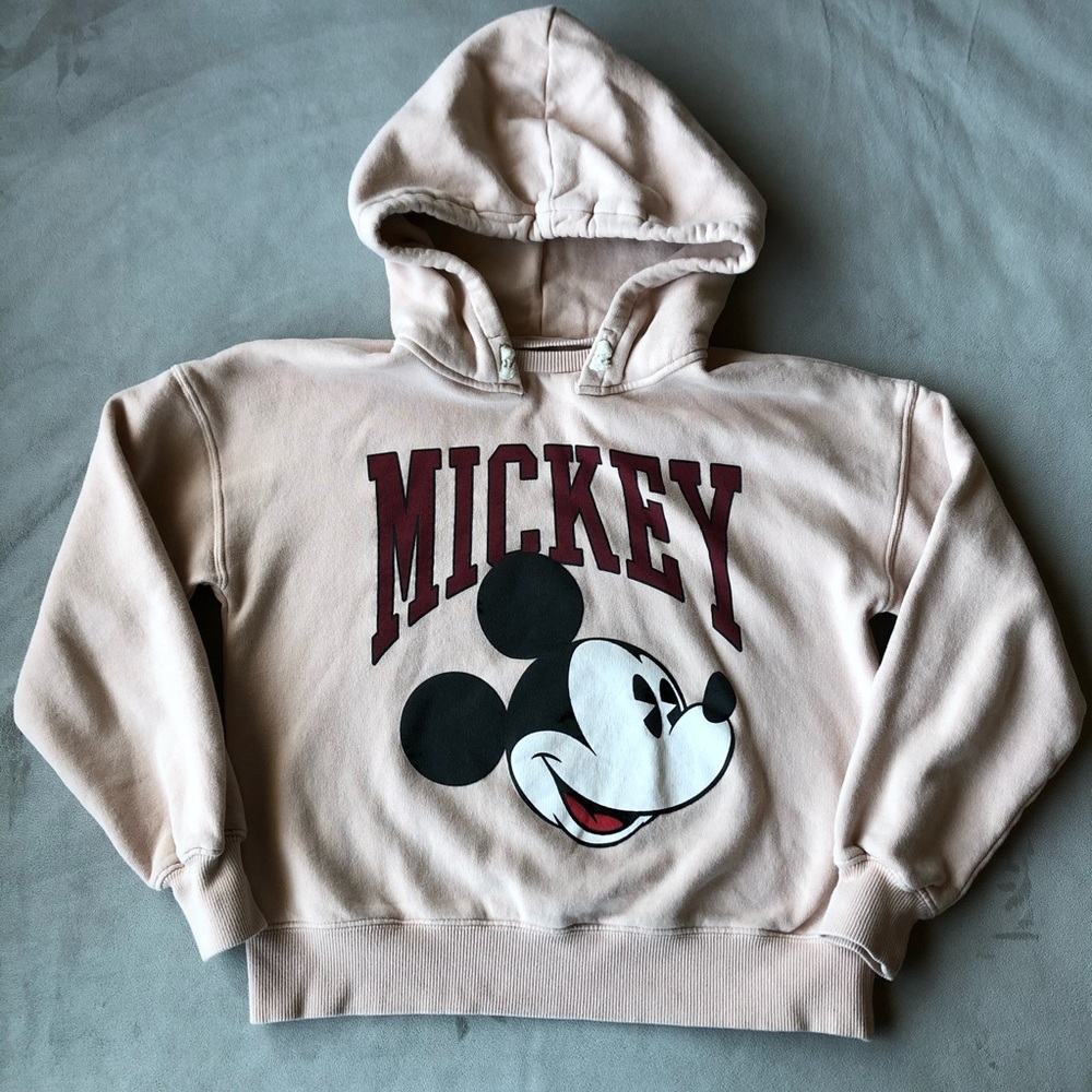 Zara ~ Disney Mickey Mouse Hoodie ~ Girls Size 13-14 🌟 HOST PICK 🌟
